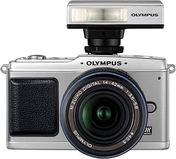 OM SYSTEM PEN E-P1 Digital Cameras Silver Used - Like New Body Only