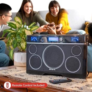 Aiwa Exos-10 Wireless speaker Portable Bluetooth Speakers Black New