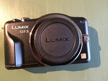 Panasonic LUMIX GF3 Digital Cameras Black New Body Only