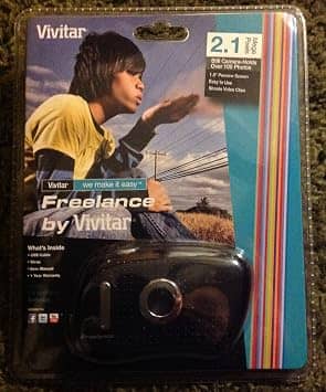 Vivitar Freelance 3 Digital Cameras Red New Body Only