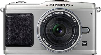 OM SYSTEM PEN E-P1 Digital Cameras Silver Used - Like New Body Only