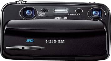 Fujifilm FinePix REAL 3D W3 Digital Cameras Black New Body Only