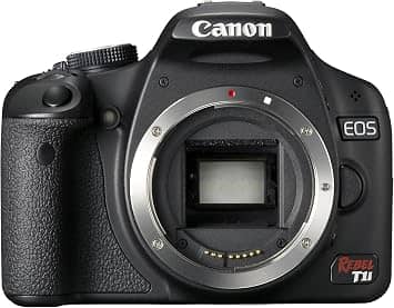 Canon T1I Digital Cameras Black Used - Very Good Body Only
