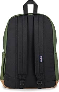 JanSport Right Pack Backpack Women's bags Black Suede Leather New