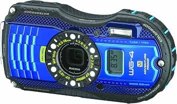 Ricoh WG 4 GPS Digital Cameras Blue New Body Only