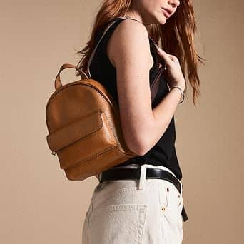 Fossil Blaire Backpack Women's bags Gold New