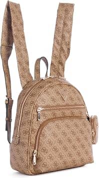 Guess Power Play Women's bags Beige Polyurethane Backpack New
