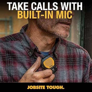 DEWALT Wearable Bluetooth Speaker Pro Max Portable Bluetooth Speakers Mix New