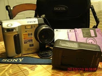 Sony FD92 Digital Cameras Silver New Body Only