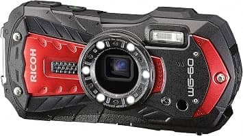 Ricoh WG 60 Digital Cameras Red New Body Only