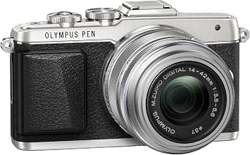 Olympus E-PL7 Digital Cameras Silver New w/ 14-42mm Kit
