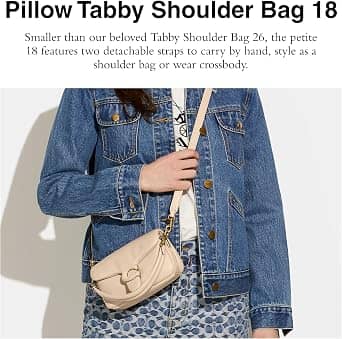 Coach Pillow Tabby Shoulder Bag Women's bags Unspecified Nappa Leather New