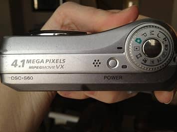 Sony dscs60 Digital Cameras Silver New Body Only