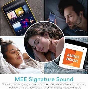 MEE audio SleepTones Headphones & Earbuds Black New