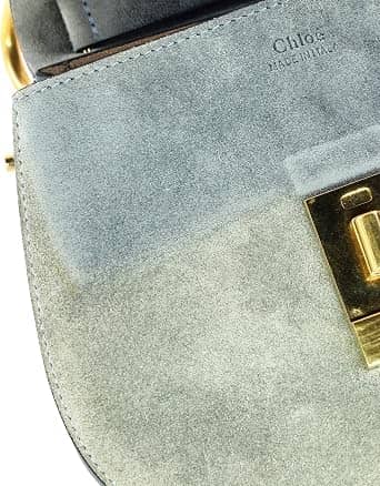 Chloé Drew Crossbody Women's bags Mini Full Blue Leather New