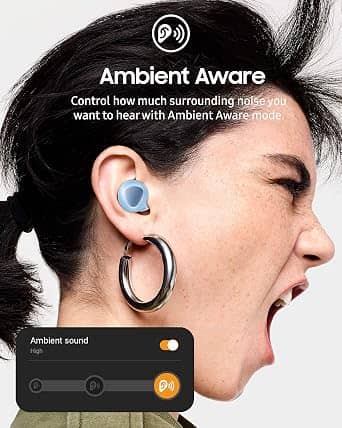 Samsung Galaxy Buds+ Plus SM-R175 Headphones & Earbuds Blue Refurbished - Excellent