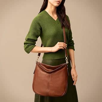 Fossil Jolie Shoulder Bag Women's bags Unspecified Gold Leather New