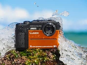 Panasonic LUMIX FT7EB-D Digital Cameras Orange New Body Only