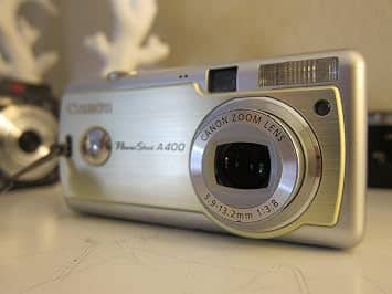 Canon A400 Digital Cameras Silver New Body Only