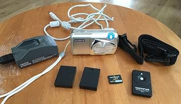 OM SYSTEM Stylus 300 Digital Cameras Gray New Body Only