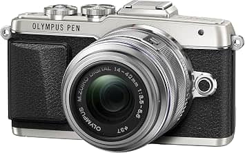 Olympus E-PL7 Digital Cameras Silver New w/ 14-42mm Kit