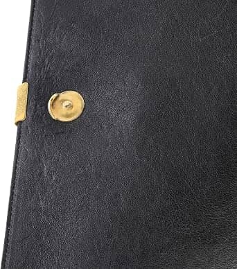 Saint Laurent Becky Shoulder Bag Women's bags Small Black Quilted Leather New
