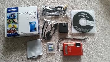 Olympus TG-320 Digital Cameras Blue New Body Only