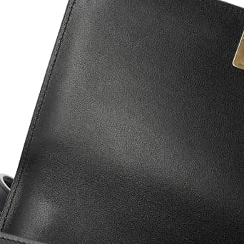 Loewe Goya Shoulder Bag Women's bags Medium Black Pleated Leather New