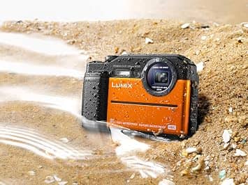 Panasonic LUMIX FT7EB-D Digital Cameras Orange New Body Only