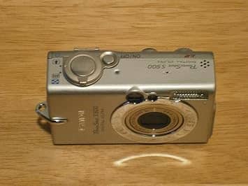 Canon PowerShot S500 Digital Cameras Gray Used - Very Good Body Only