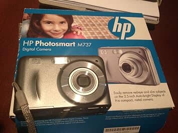 HP m737 Digital Cameras Silver New Body Only