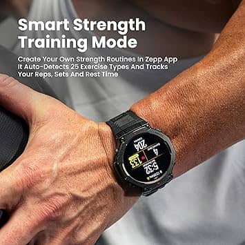 Amazfit Amazfit T-Rex 3 Smart Watch Smartwatches Black 48mm New