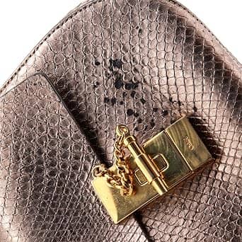 Chloé Drew Crossbody Women's bags Mini Full Blue Leather New