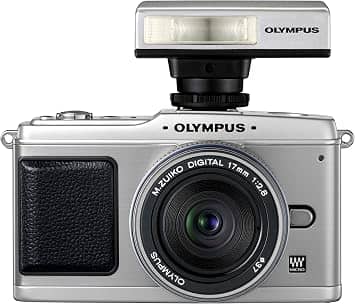 OM SYSTEM PEN E-P1 Digital Cameras Silver Used - Like New Body Only