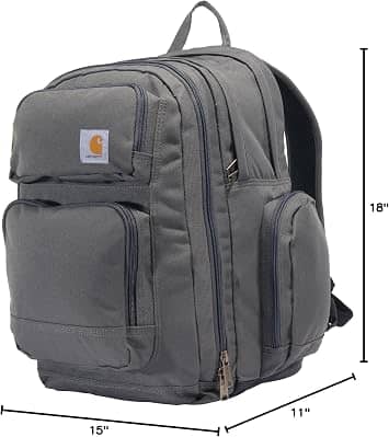 Carhartt Triple-Compartment Backpack Women's bags Grey New