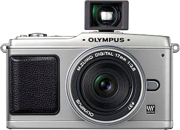 OM SYSTEM PEN E-P1 Digital Cameras Silver Used - Like New Body Only