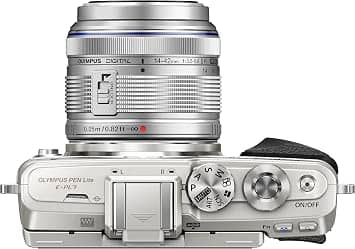 Olympus E-PL7 Digital Cameras Silver New w/ 14-42mm Kit