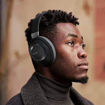 Cleer Alpha Black Headphones & Earbuds New