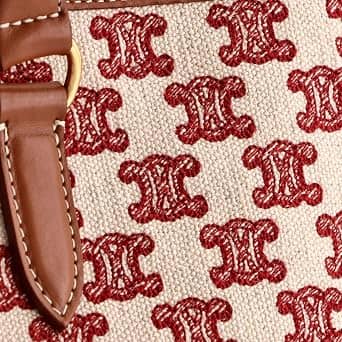 Celine Triomphe Tote Women's bags Unspecified Brown Coated Canvas New