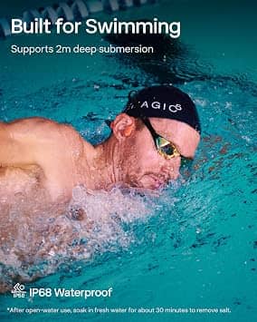 Shokz OpenSwim Pro Headphones & Earbuds White New