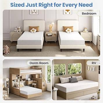 Yaheetech Memory Foam Mattress Mattresses New Queen 12"
