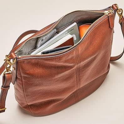 Fossil Jolie Crossbody Women's bags Small Black Leather New