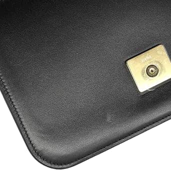 Loewe Goya Shoulder Bag Women's bags Medium Black Pleated Leather New