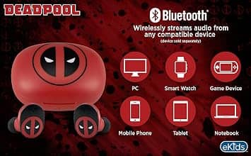 eKids Vi-B18DL Headphones & Earbuds Red New