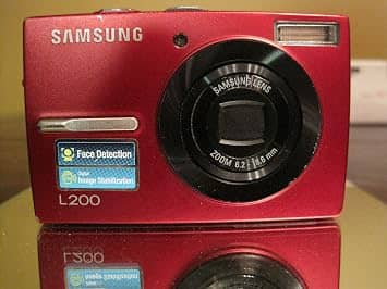 Samsung l200 Digital Cameras Red New Body Only
