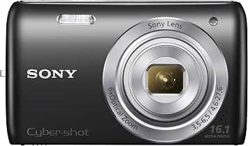 Sony DSC W670 Digital Cameras Black New Body Only
