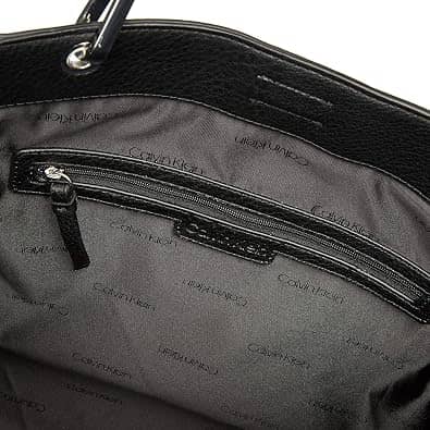 Calvin Klein Reyna Top Handle Women's bags Burgundy Novelty New