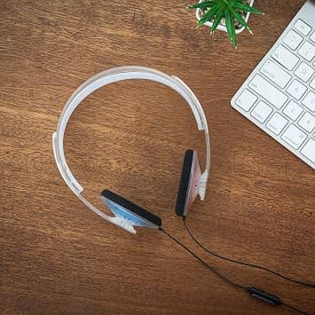 Koss KPH30iCL Headphones & Earbuds Transparent New