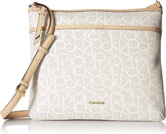 Calvin Klein Hudson Crossbody Women's bags One Size Cream Signature New