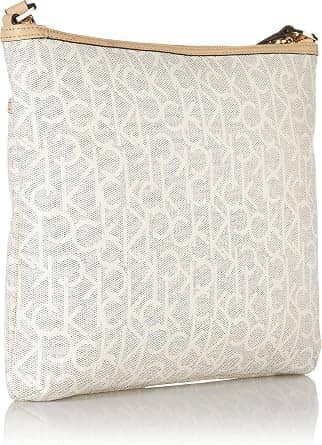 Calvin Klein Hudson Crossbody Women's bags One Size Cream Signature New